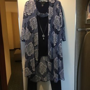 EUC 4-piece pant set size 16